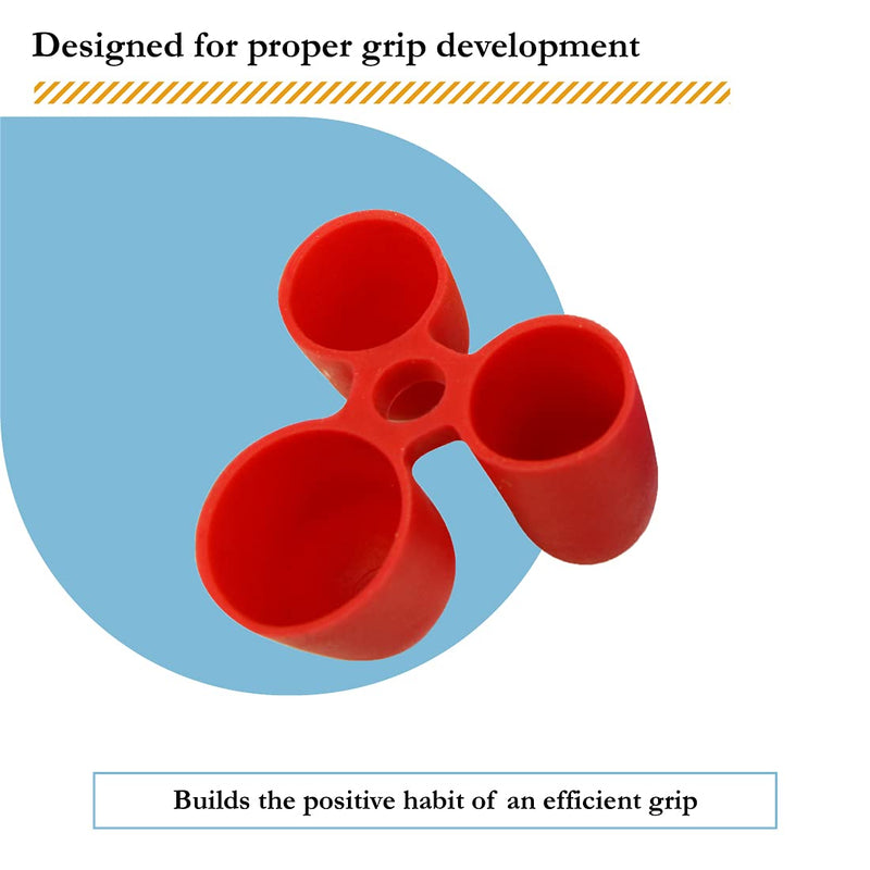 [Australia] - The Pencil Grip Writing CLAW, Medium Size Pack, Red And Blue Grips, Set of 12 - TPG-21212 