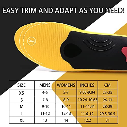 [Australia] - Valsole Orthotic Insole High Arch Foot Support Soft Medical Functional Insoles, Insert for Severe Flat Feet,Plantar Fasciitis,Feet Pain, Foot Valgus for Men and Women 