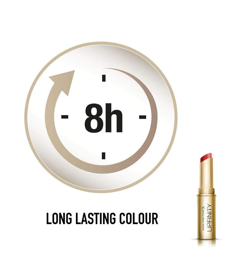 [Australia] - Max Factor Lipfinity lipstick, 40 always chic for women, 0.14 Ounce 