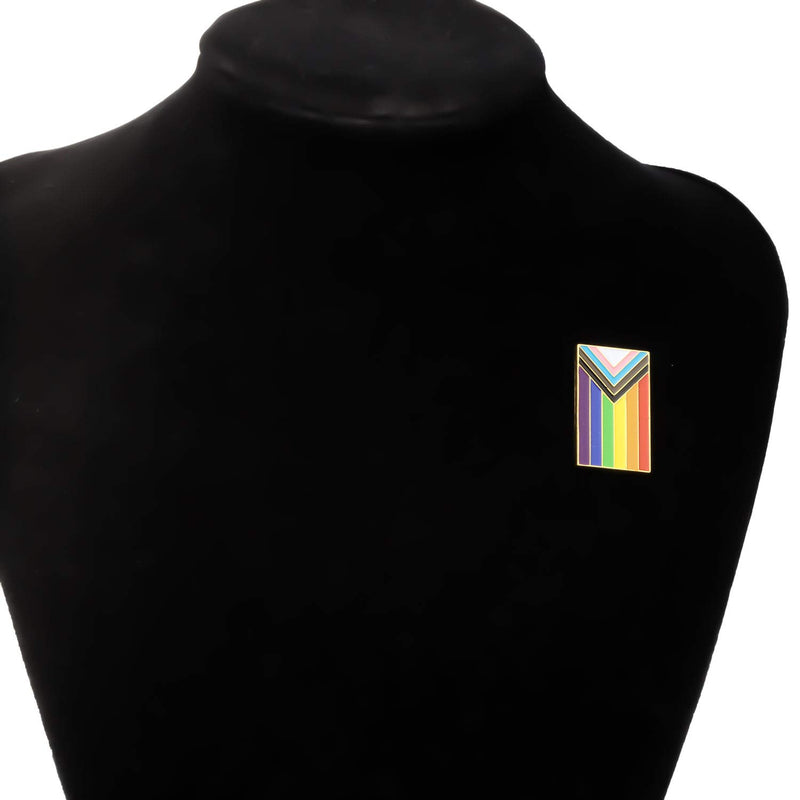 [Australia] - WSNANG Progress Pride Flag LGBTQ Transgender Flag Enamel Pin Gay Lesbian Pride LGBT Gift LGBTQ Pin 