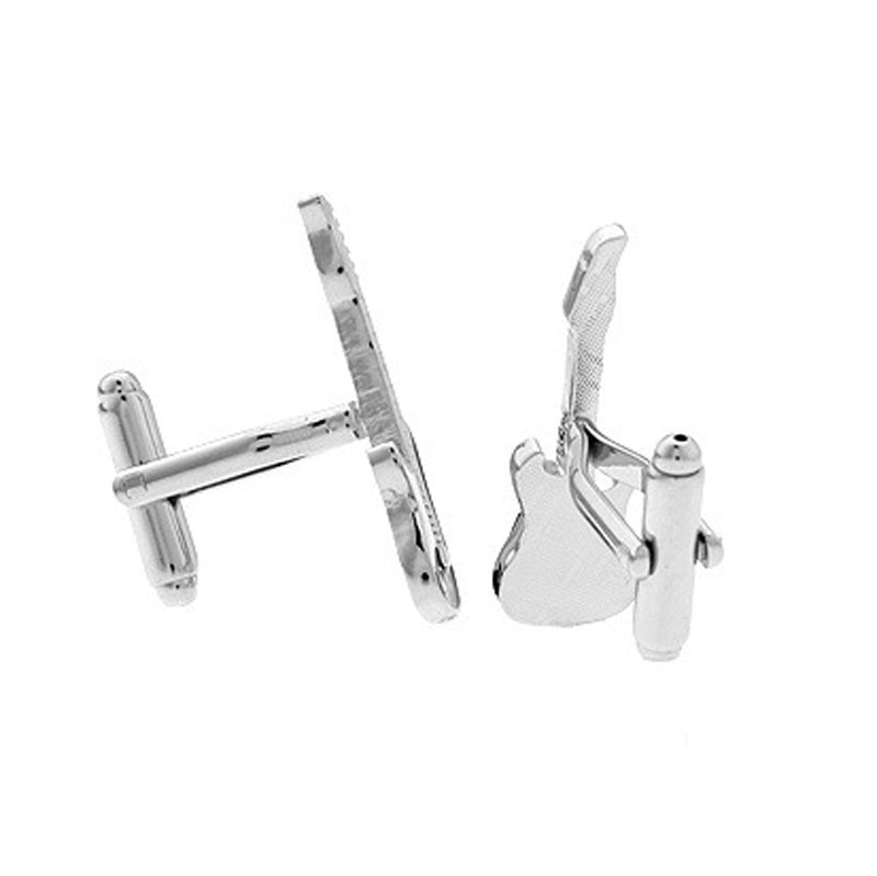 [Australia] - Salutto Men's Musical Instruments Series Cufflinks with Gift Box Guitar 