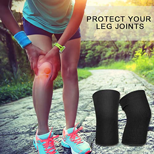 [Australia] - JUSDIQIR Knee Brace, Knee Compression Sleeve Support for Men Women, Volleyball Knee Pad for Knee Pain, Knee Band Sports Joint Protector, Stabilizer Wraps for Fitness Weightlifting Football Yoga Breathable Leg Kneelet Belt Relief Pain from Arthritis 