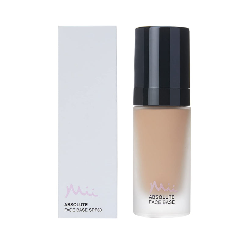 [Australia] - Mii Cosmetics Absolute Face Base Foundation, Utterly Warm 30 ml 