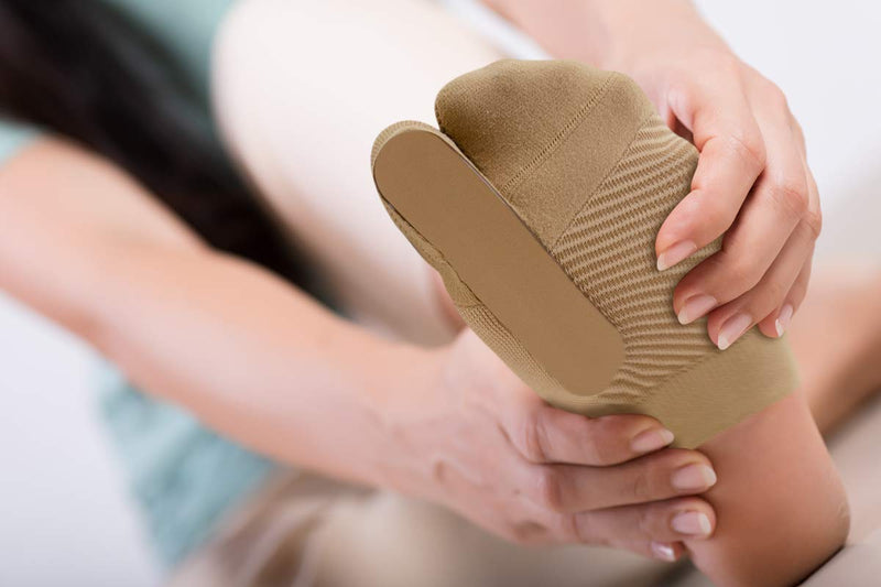 [Australia] - OrthoSleeve TT3 Turf Toe Brace (Single Brace) specifically designed to treat and prevent Hallux Limitis (turf toe) and relieve pain from big toe fractures (S/M, Left Foot) S/M Left Foot 