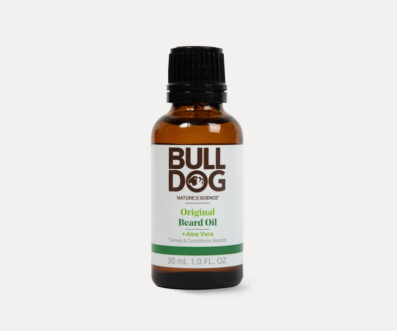 [Australia] - Bulldog Mens Skincare and Grooming Original Beard Oil for Men with Aloe, Camelina & Green Tea, 1 Fl. Oz. 
