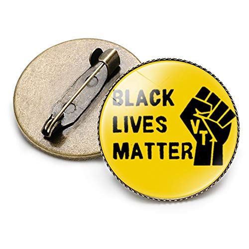 [Australia] - LEYSTARE 9 Pack Black Lives Matter 8 New 1 Inch Pinback Buttons Badges Pins 1" 