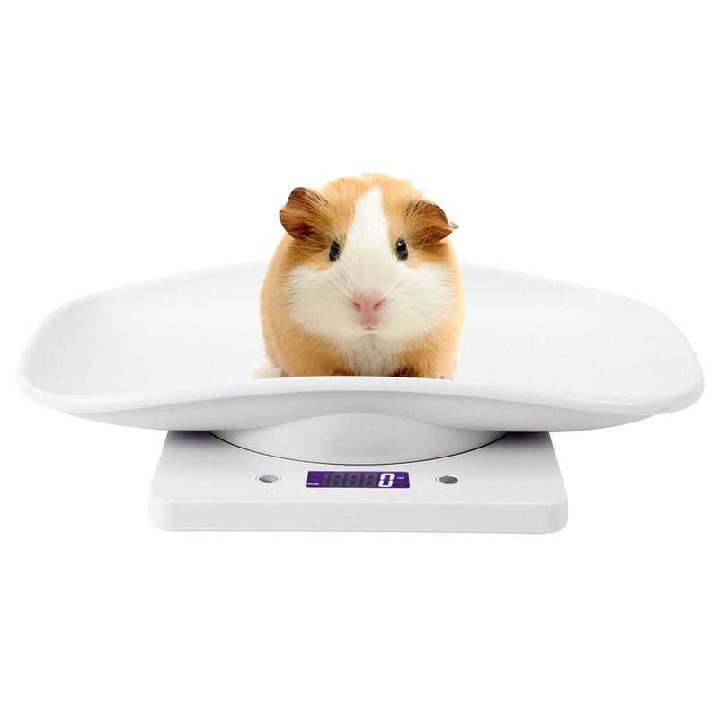 [Australia] - Pet Scale, High Accuracy Small Pet Weight Scale with Plastic Non‑slip Pads Convenient to Carry 