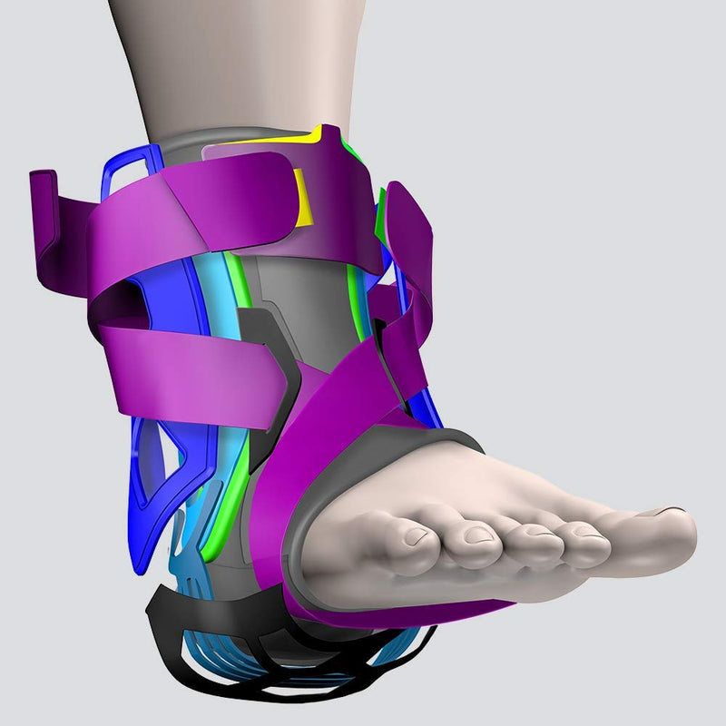[Australia] - McDavid Bio-Logix Ankle Brace – Sprain prevention/Recovery, physical Therapy, Great comfort and Support, Memory Foam Construction, Competition Grade performance and protection - perfect for Basketball, Volleyball, Football, Soccer and More. XS-S Right 