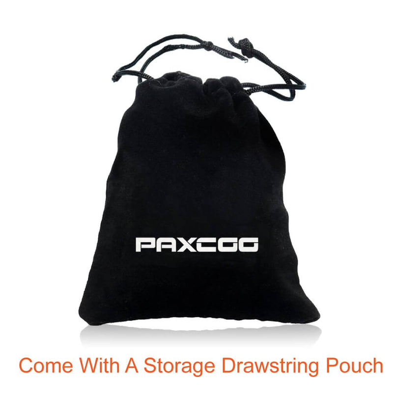 [Australia] - Paxcoo CN-01 Black Velvet Choker Necklaces with Storage Bag for Women Girls, Pack of 10 