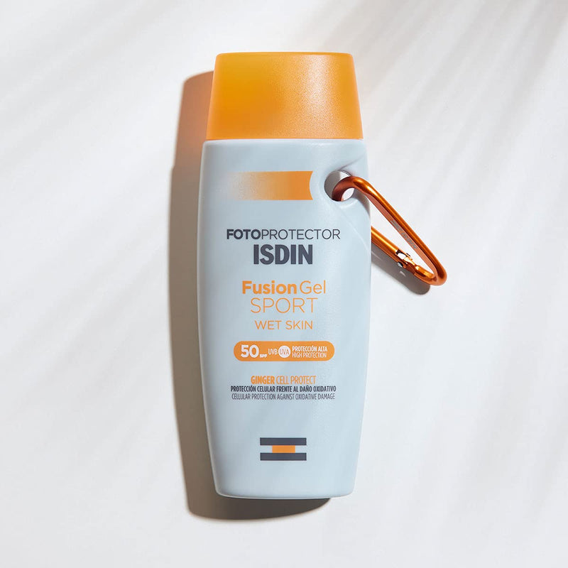 [Australia] - ISDIN Fusion Gel SPORT SPF 50+ 100ml | Body sun gel cream designed for sports use | Ultra-light and cooling 100 ml 
