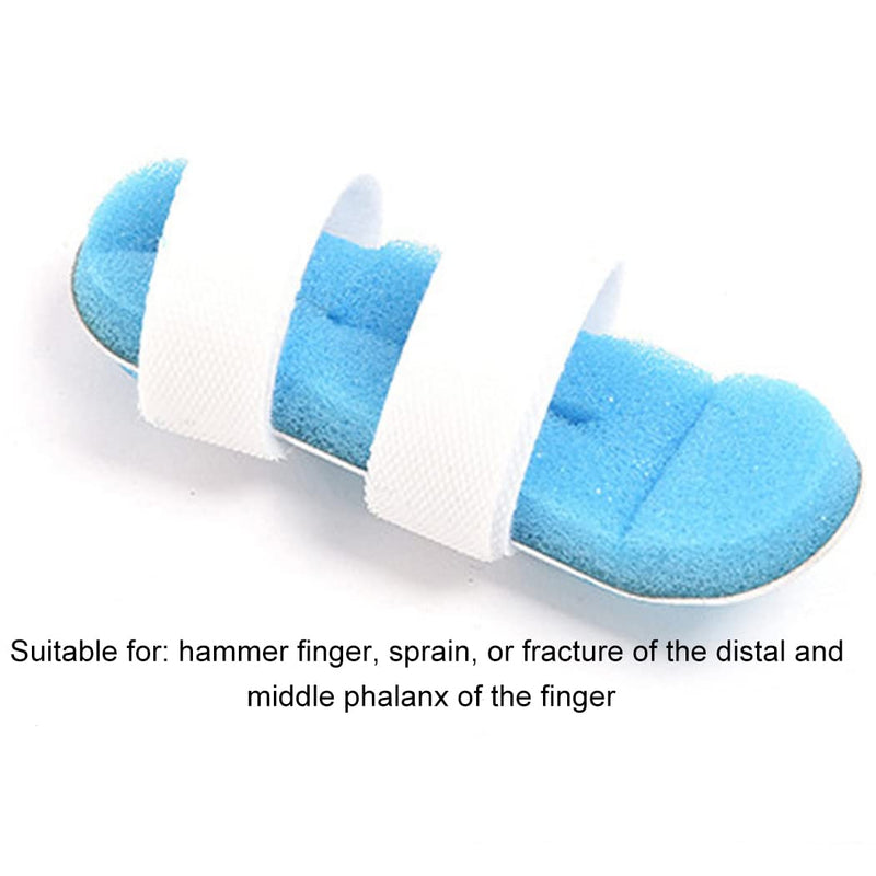 [Australia] - Finger Splints for Straightening,Aluminum Finger Splint with Foam,Finger Brace for Straightening or Support for Fingers, Suitable for Index, Middle, Ring Finger,Pain Relief 