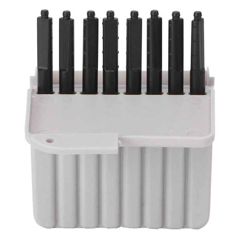 [Australia] - Hearing aid Wax Guards Filters Cerumen Stop Wax Traps for Phonak, Unitron, Widex Hearing aids Cleaner with Cleaning Brush kit Tools and Carry case – 6Packs/48 Filters 