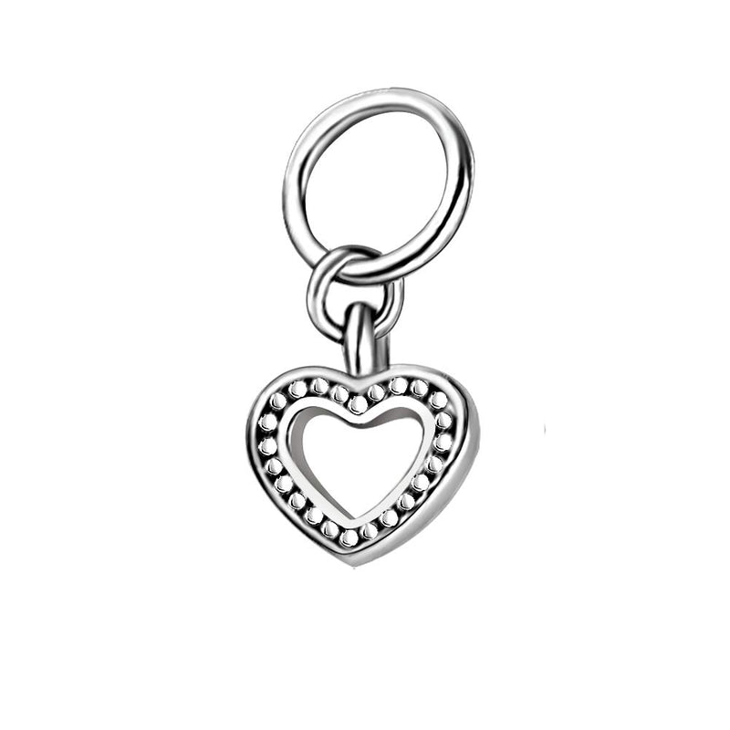 [Australia] - JMQJewelry Urn Heart Cremation Urn Necklace for Ashes Love Family Forever Keepsake Memorial Pendant Women Men Girl Jewelry 