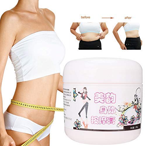 [Australia] - 300g Body Slimming Cream, Fast Slimming Powerful Fats Removal Massage Cream for Abdominal Waist Arm Thigh, Natural Anti-Cellulite Cream 