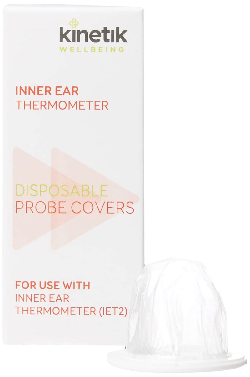 [Australia] - Kinetik Wellbeing Inner Ear Thermometer Probe Covers (Pack of 20) – Used by the NHS – In Association with St John Ambulance 20 Probe Covers 