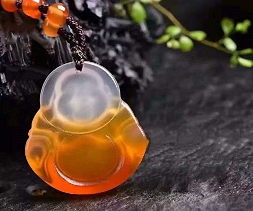 [Australia] - Agate boutique Crafted Handmade Buddha Pendant Bringing wealth and good luck Pendant necklace 