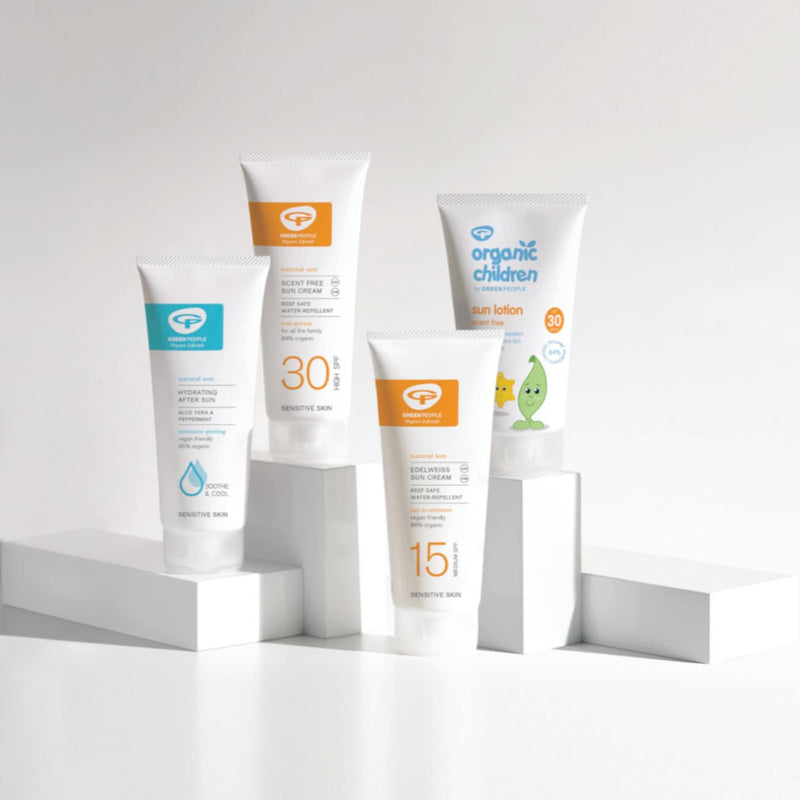 [Australia] - Green People Hydrating After Sun 100ml | Natural, Organic Aftersun Lotion | Travel Size for Hand Luggage | Hydrating Body Cream to Prolong Tan | Soothing Aloe Vera & Cooling Mint | Vegan, Cruelty Free 100 ml (Pack of 1) 