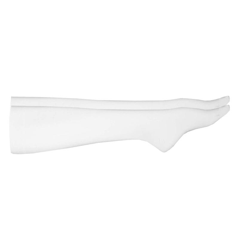 [Australia] - NuVein Surgical Stockings, 18 mmHg Support for Embolic Recovery, Medical Unisex Fit, Knee High, Closed Toe, White, Large 