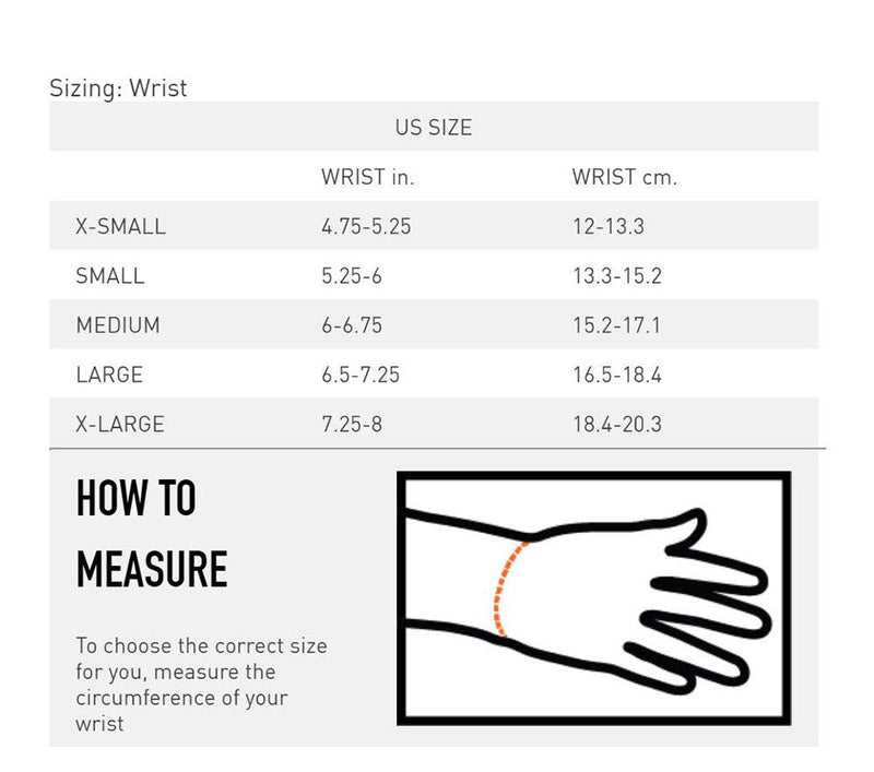 [Australia] - Shock Doctor Black Wrist 3-Strap Support (Left, Medium) 