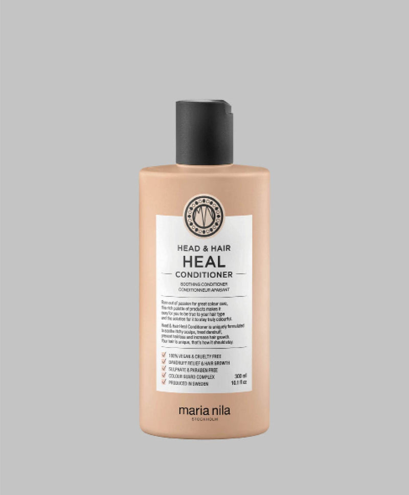 [Australia] - Maria Nila Head & Hair Heal Conditioner 300 ml - Soothing and Hair Growth Stimulating Conditioner with Natural Aloe Vera Extract. 100% Vegan. Sulfate-free and Paraben-free. 300 ml (Pack of 1) 