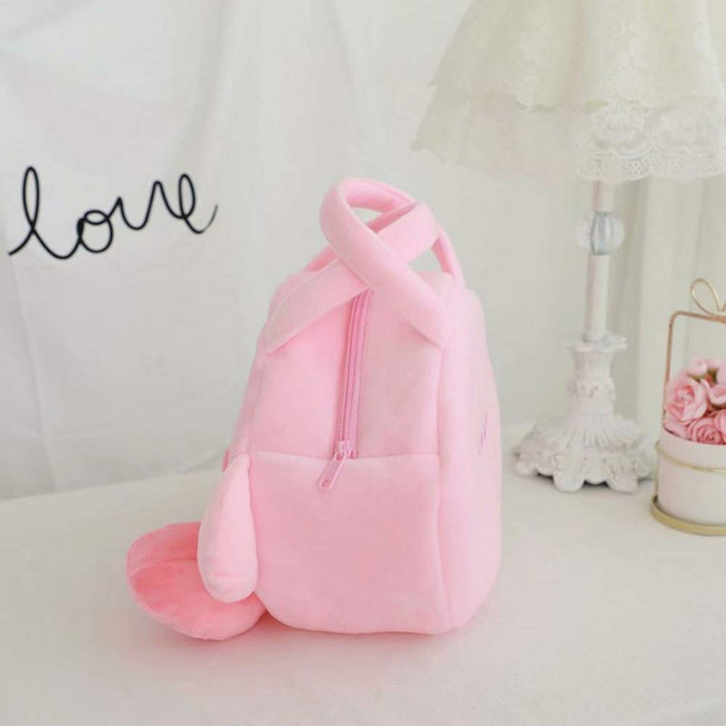 [Australia] - JoeRita Pink Plush Bag Makeup Organizer Purse Storage Bags Star Tote Collection Package Christmas Decor (PINK) 