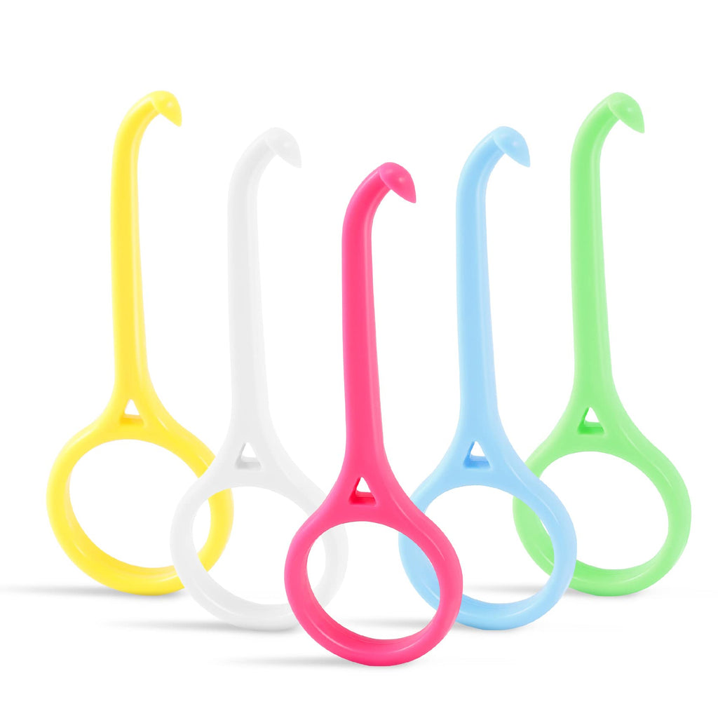 [Australia] - Annhua 5 PCS Aligner Removal, Portable Invisible Braces Removal Tool for Orthodontic Aligners（Pink, Yellow, White, Blue, Green） Mix-5Pcs 
