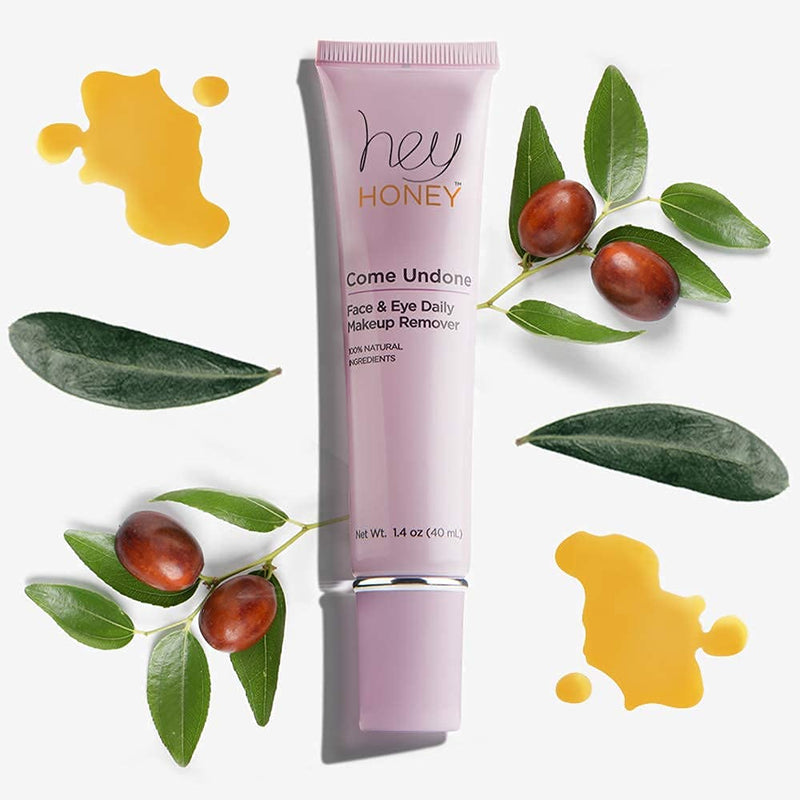 [Australia] - Hey Honey, Come Undone,Face & Eye Daily MakeUp Remove. Exceptionally gentle with 100% natural ingredients, perfect for removing makeup around the eyes and face.1.4oz. 