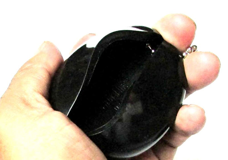 [Australia] - 3 BLACK SQUEEZE COIN HOLDERS | Great for Travel Multi-purpose | Made in USA One Size 