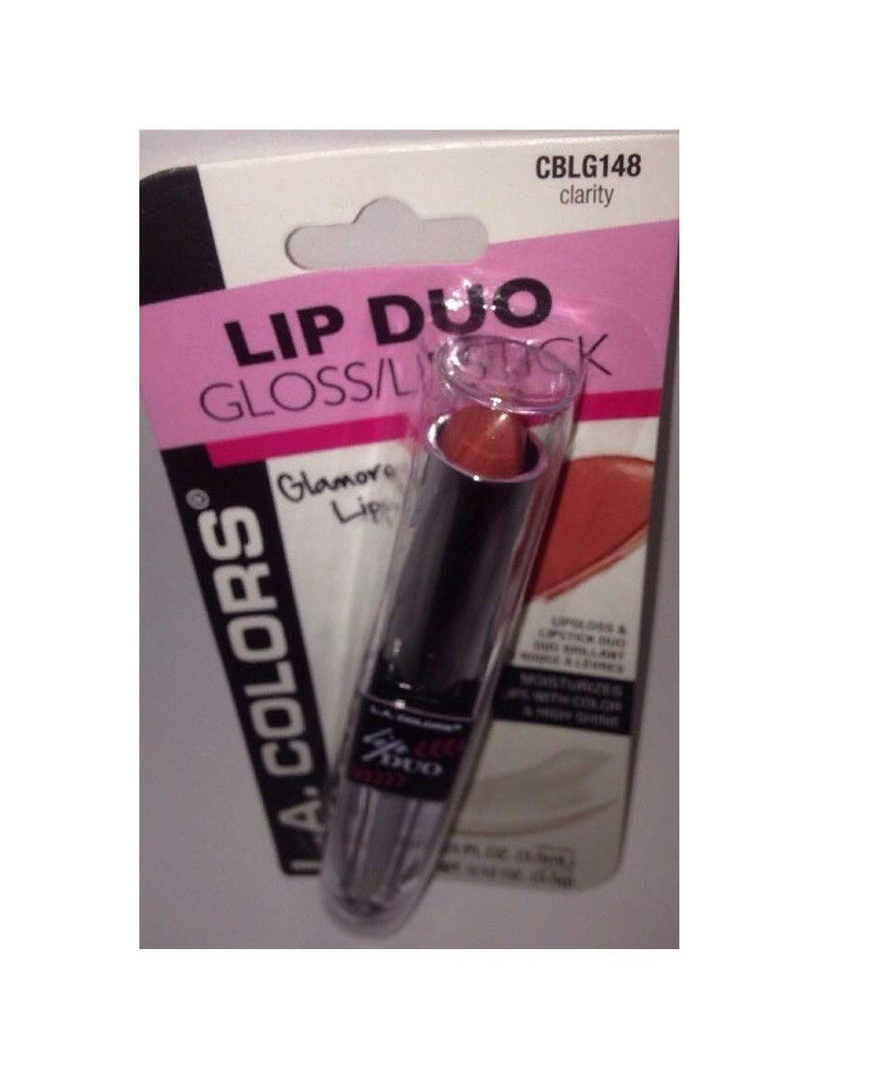 [Australia] - L.A.Colors Lip Duo Gloss/Lipstick CBLG148 Clarity 