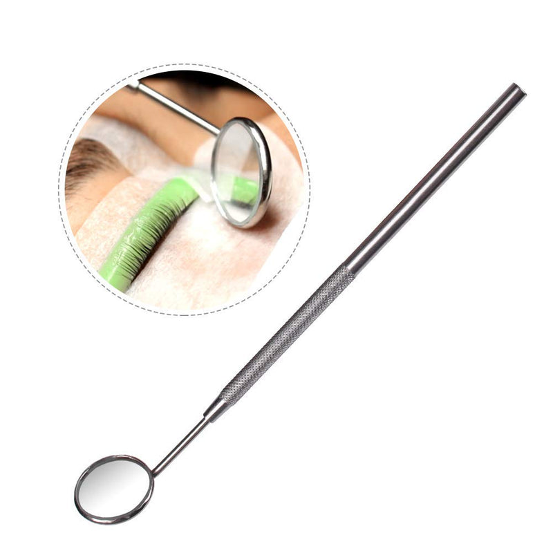 [Australia] - Libeauty Metal Lash Lift Tool With Eyelash Mirror Reusable Lash Lifting Tool Stick, Eyelash Separator Tool With Length Marker Attaches & Combs Lash Fast Silver 