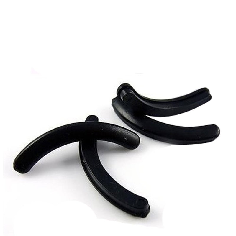 [Australia] - 5PCS/18PCS Silicone Replacement Cushion Eyelash Curler Rubber Refills Pad Makeup Tool for Most Eyelash Curler (Black(5PCS)) Black(5PCS) 