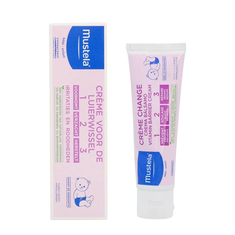 [Australia] - Mustela SC CREME CHANGE 1-2-3 50 ML /CREME VOOR DE LUIERWISSEL 1-2-3 50 ML 50 ml (Pack of 1) 