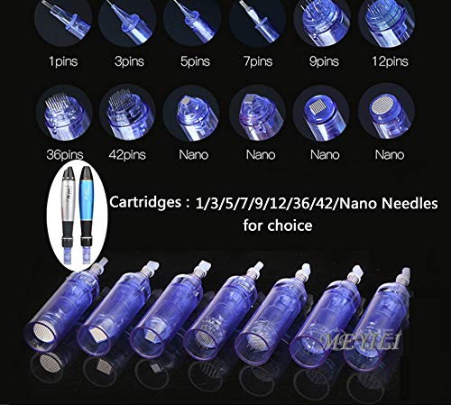 [Australia] - Micro Needles Cartridges For Ultima A1 Dr.Pen,Tips For Electric Auto Stamp Derma Pen,9Pin/12Pin/36Pin/42Pin &Nano Neelde Cartridges (12 Pin Needles, 10 Pcs) 12 Pin Needles 10 Count (Pack of 1) 