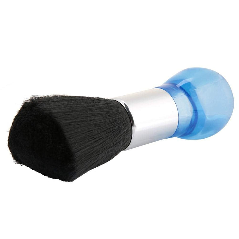 [Australia] - 2 Colors Neck Face Duster Brush Soft Barber Hair Cleaning Hairbrush Cutting Hairdressing Styling Tool for Salon Use(Blue) 