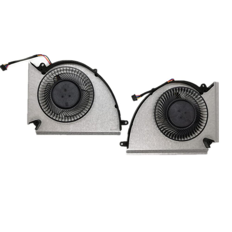 [Australia] - TXLIMINHONG New Compatible CPU and GPU Cooling Fan for MSI GP76 GE76 GE76238 Series PABD1A010SHL-N452 PABD1A010SHR-N451 0.6A 12VDC 