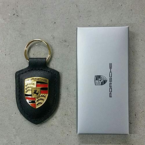 [Australia] - Porsche Crest Key Ring - Black 