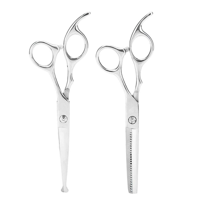 [Australia] - Professional Hair Cutting Thining Scissors Set Round Head Shears Baby Hairdressing Scissors Set for Baby Kids (Red) Red 