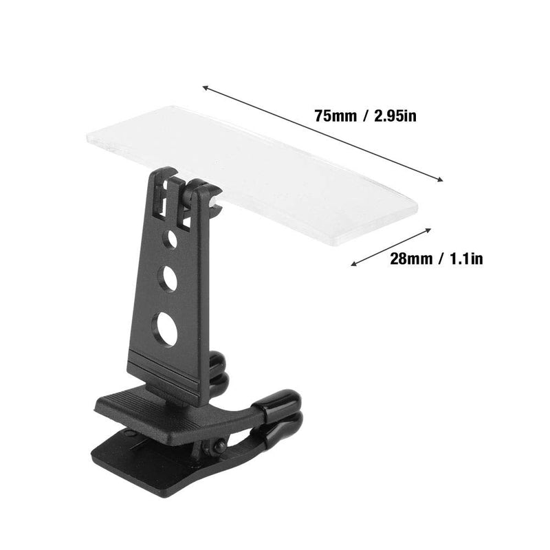 [Australia] - 1.5X 2.5X 3.5X Clip-on Magnifier Flip Up Glasses Magnifying Magnifier for Fly Tying Reading for Hobby 