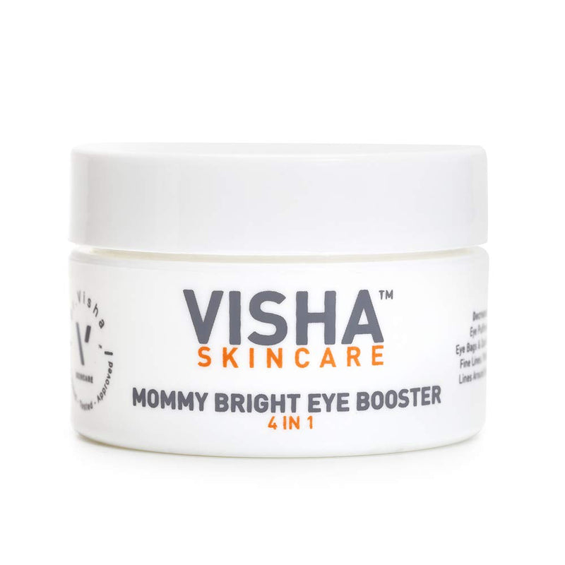 [Australia] - Visha Skincare Mommy Bright Eye Booster - Under Eye Cream for Dark Circles and Puffy Eyes - Anti Wrinkle Eye Cream (0.5 oz) 