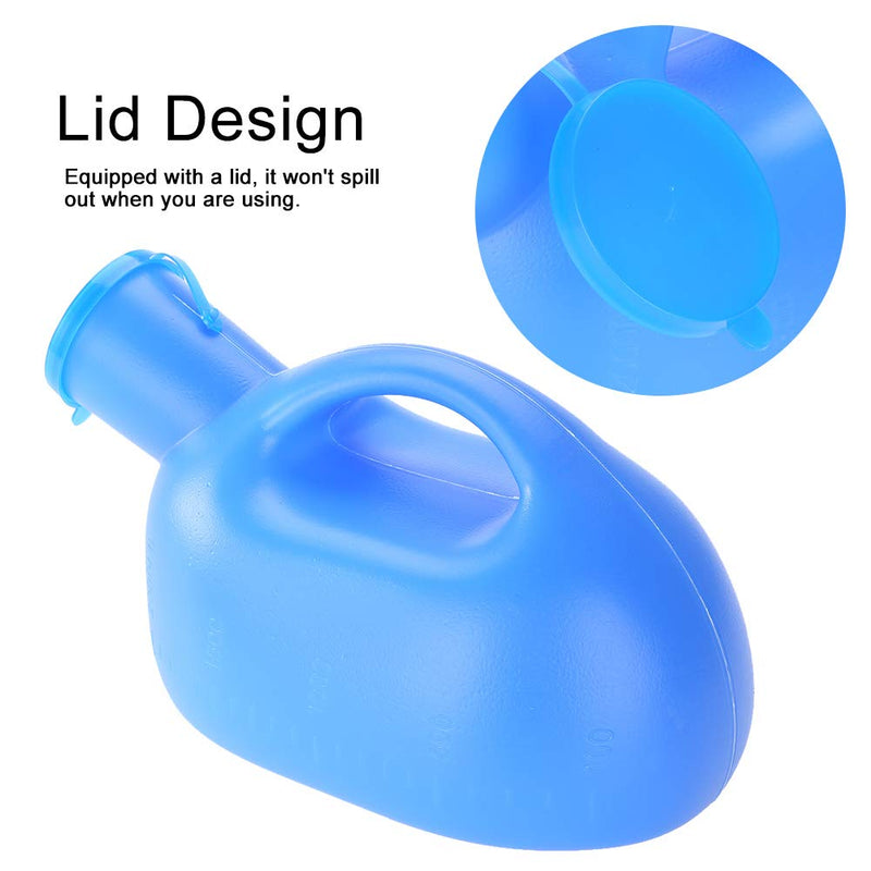 [Australia] - Urine Bottles Male-2000ml Portable Outdoor Urine Bottle with Lid Male Pee Urinal Storage Urine Collector 