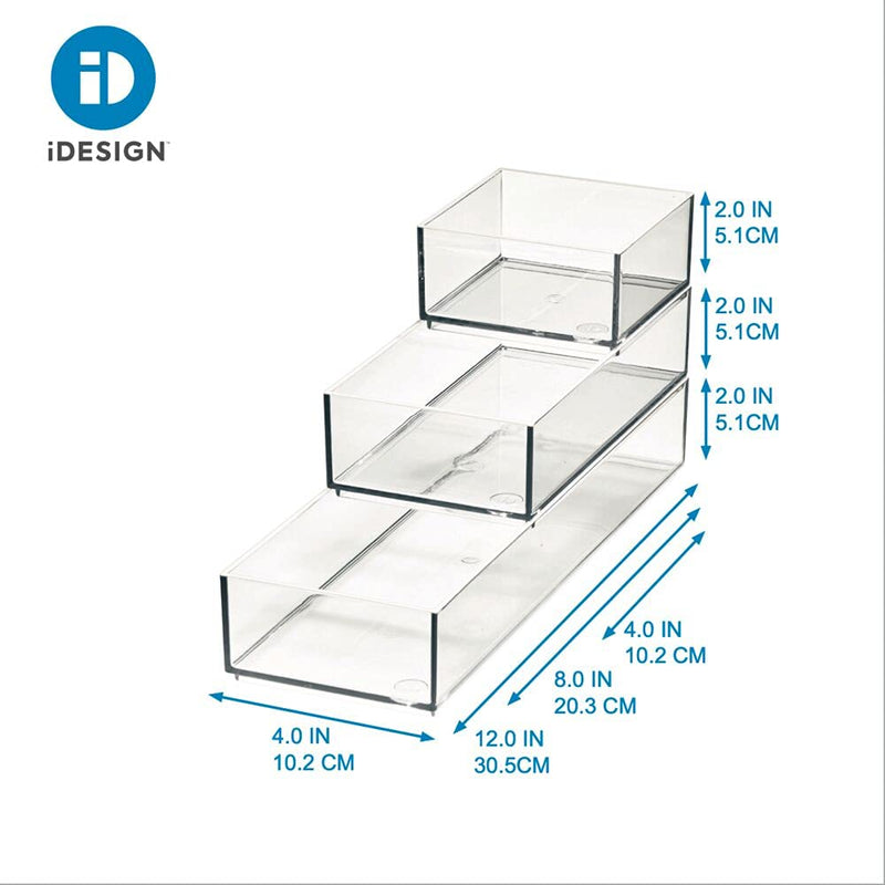 [Australia] - iDesign Signature Series by Sarah Tanno Cosmetic Organizer, 3 Piece Set 