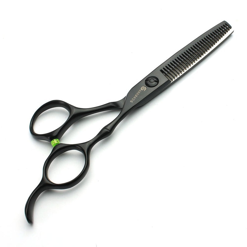 [Australia] - Hairdressing Scissors Hairdressing Scissors 6 inch Black Hairdressing Scissors Set Salon Hairdresser (MD-XGSF-SJ6W) MD-XGSF-SJ6W 