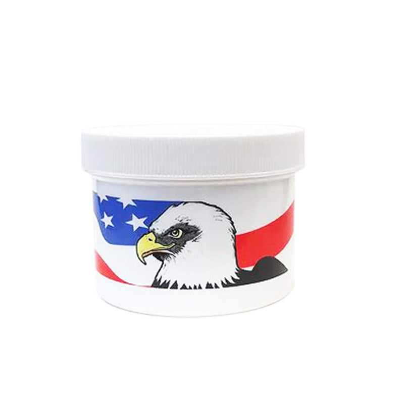 [Australia] - Audiologist Choice Hearing Aid Dehumidifier (Duck, Fish, or Patriotic Design) - Hearing Aid Dehumidifier Drying Jar w/Desiccant and AudioWipes Towelettes and Liberty Cloth (Patriotic) 