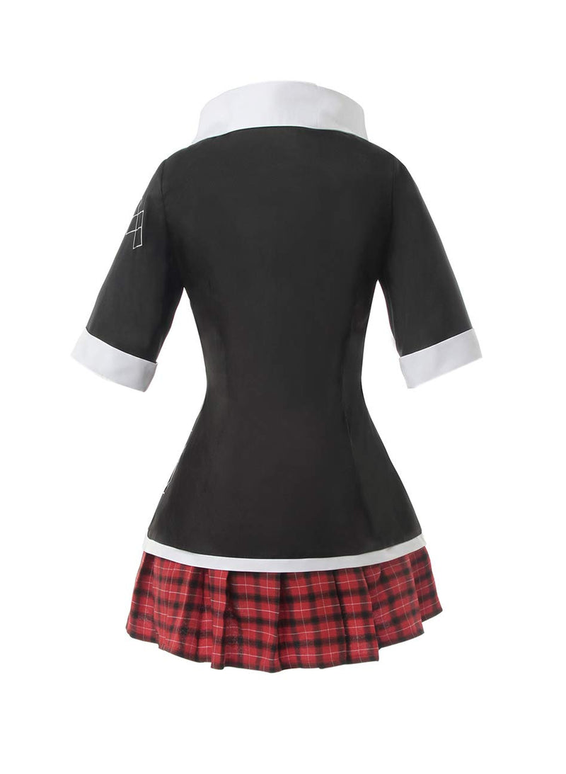[Australia] - Danganronpa Junko Enoshima Cosplay Costume Junko Cosplay Outfit Uniform Dress Small Black 
