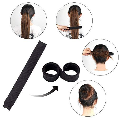 [Australia] - FEPITO Hair Styling Design Accessories Set Hair Modeling Tool Kit Spiral Hair Bun Maker Braid Tool for Girls Women Fashion Hair Design DIY 