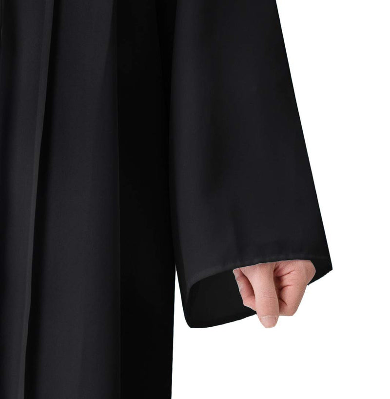 [Australia] - IvyRobes Unisex Adults Matte Choir Robes 39 Black 