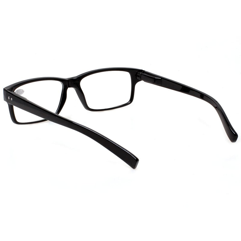 [Australia] - Reading Glasses 5 Pairs Quality Readers Spring Hinge Glasses for Reading for Men and Women 5 Pack Black 2.5 x 