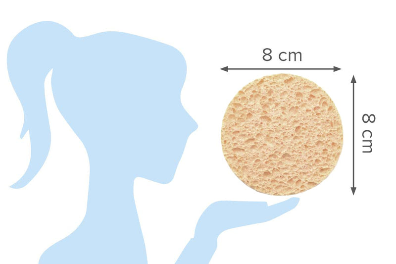 [Australia] - Easy Peasy Mate Reusable Natural Makeup Remover Pads - Shower Puff Loofah Mesh Pouf Bath Sponge - Exfoliating Bath Scrunchie and Make-up Wipes for Perfect Body and Face Care - Set of 7 