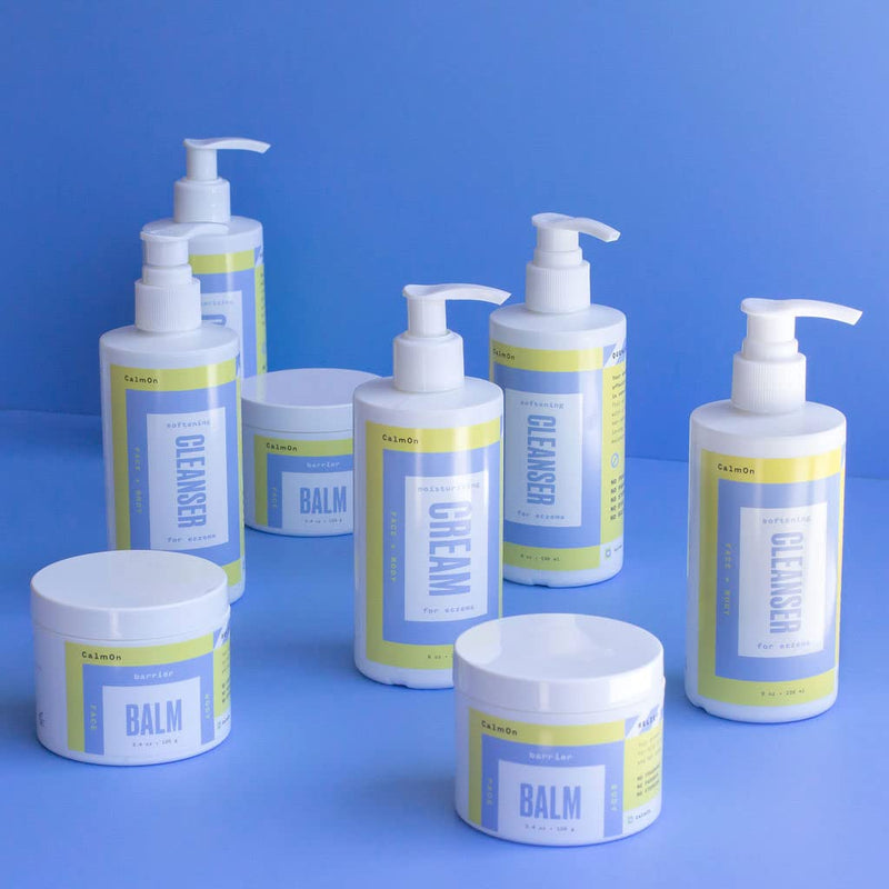 [Australia] - CalmOn Barrier Balm Maximum Strength Anti Itch Eczema Soothing Face Cream with Collodial Oatmeal Soothes Dry, Irritated, Flaky, Scaly, Redness, Seborrheic Dermatitis 