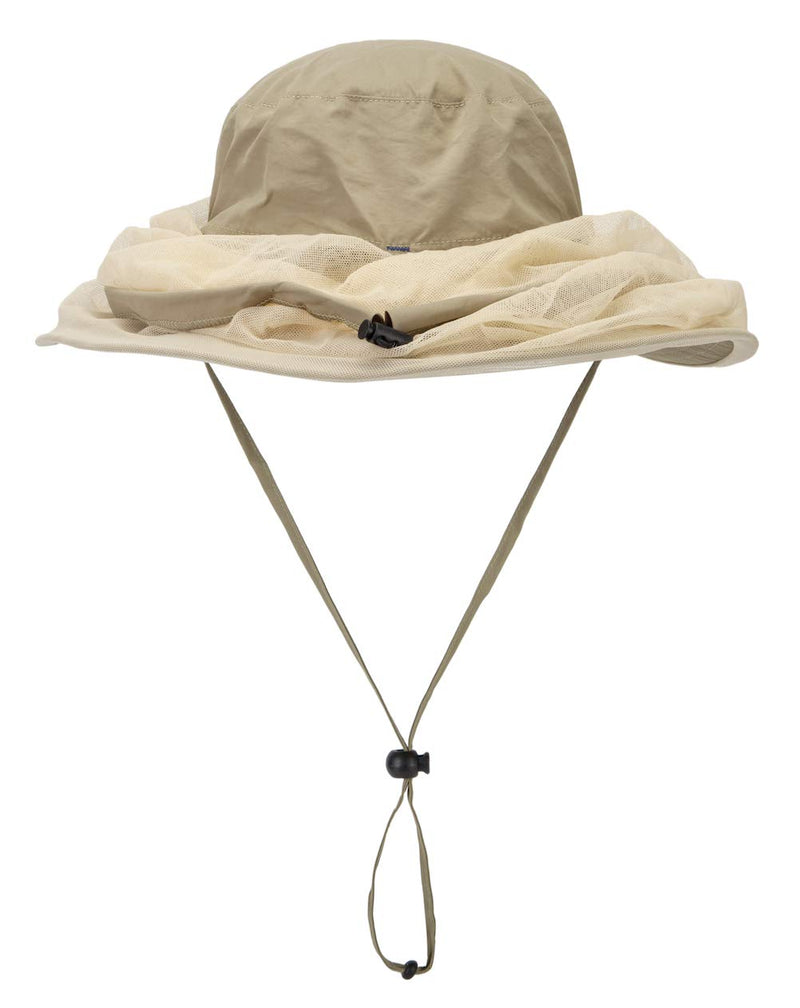 [Australia] - Home Prefer Mosquito Net Hat Mens Sun Protection Hat Safari Hat Bucket Hat Khaki 
